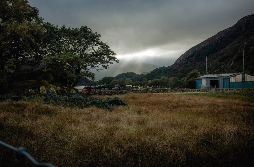 Cloud Breaking Over Dinas Emrys